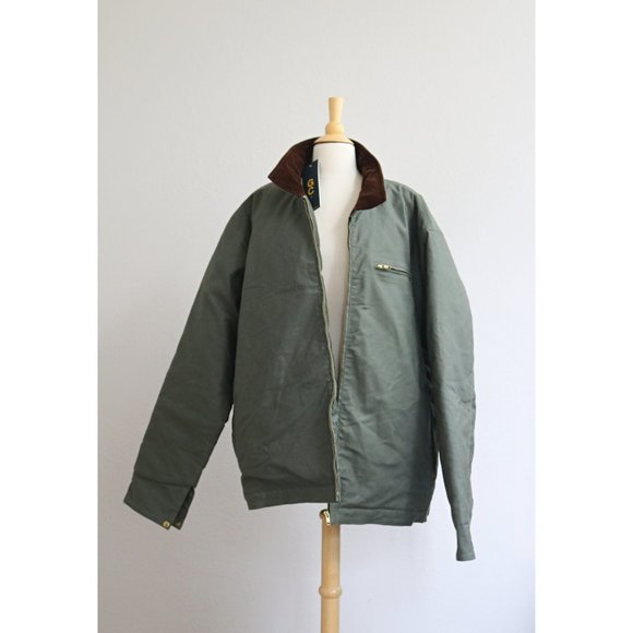 Good Counsel, NWT Big & Tall Men's Chore Jacket with Corduroy Collar // Size 5X - Picture 5 of 9